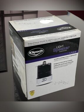 KLIPSCH LightSpeaker Wireless LED Light Speaker 5.2.0 NEW